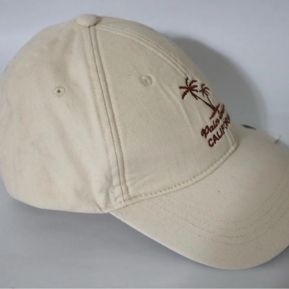 ZARA Twill Beige Cream Cap Size‎ Small Medium - Picture 4 of 7